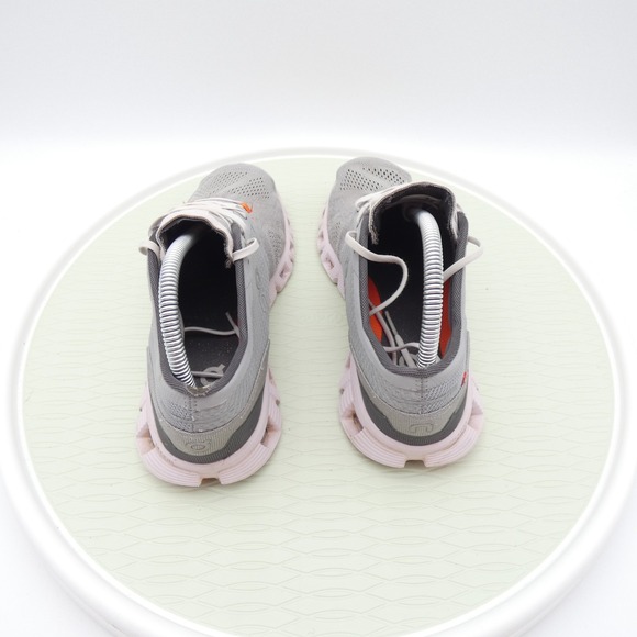 On Running Cloud X Womens US 9.5 Training Shoes Alloy Lily Lace Up Mesh Sneakers - Picture 5 of 10
